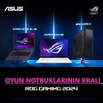 Asus gaming notebooklar